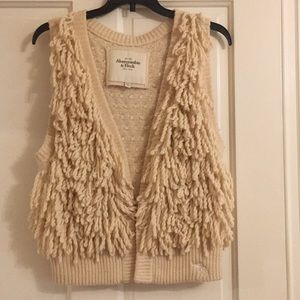 Wool Shaggy Vest